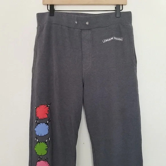 Chrome Hearts Men's Grey Matty Sweatpants